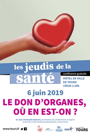 Affiche de la conférence sur le don d'organes