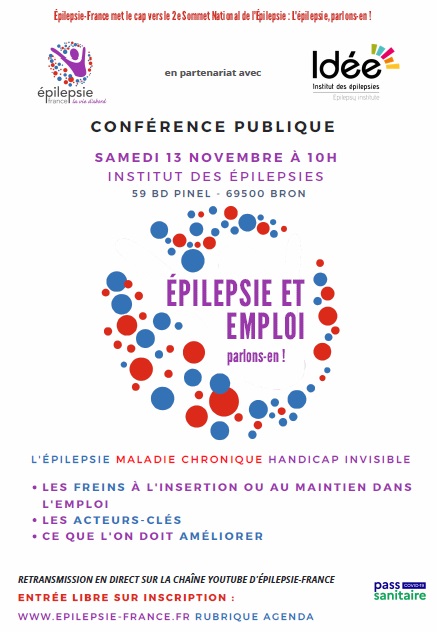 Affiche de la conférence sur l'épilepsie