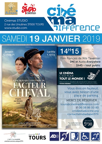 Affiche de la séance de ciné ma différence