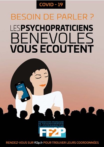 Affiche de la fédération de psychothérapie