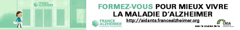 banière du site France alzheimer